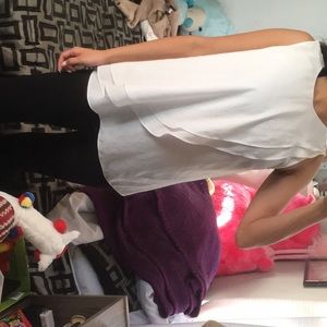 Vince Camuto White Blouse Top Shuffles